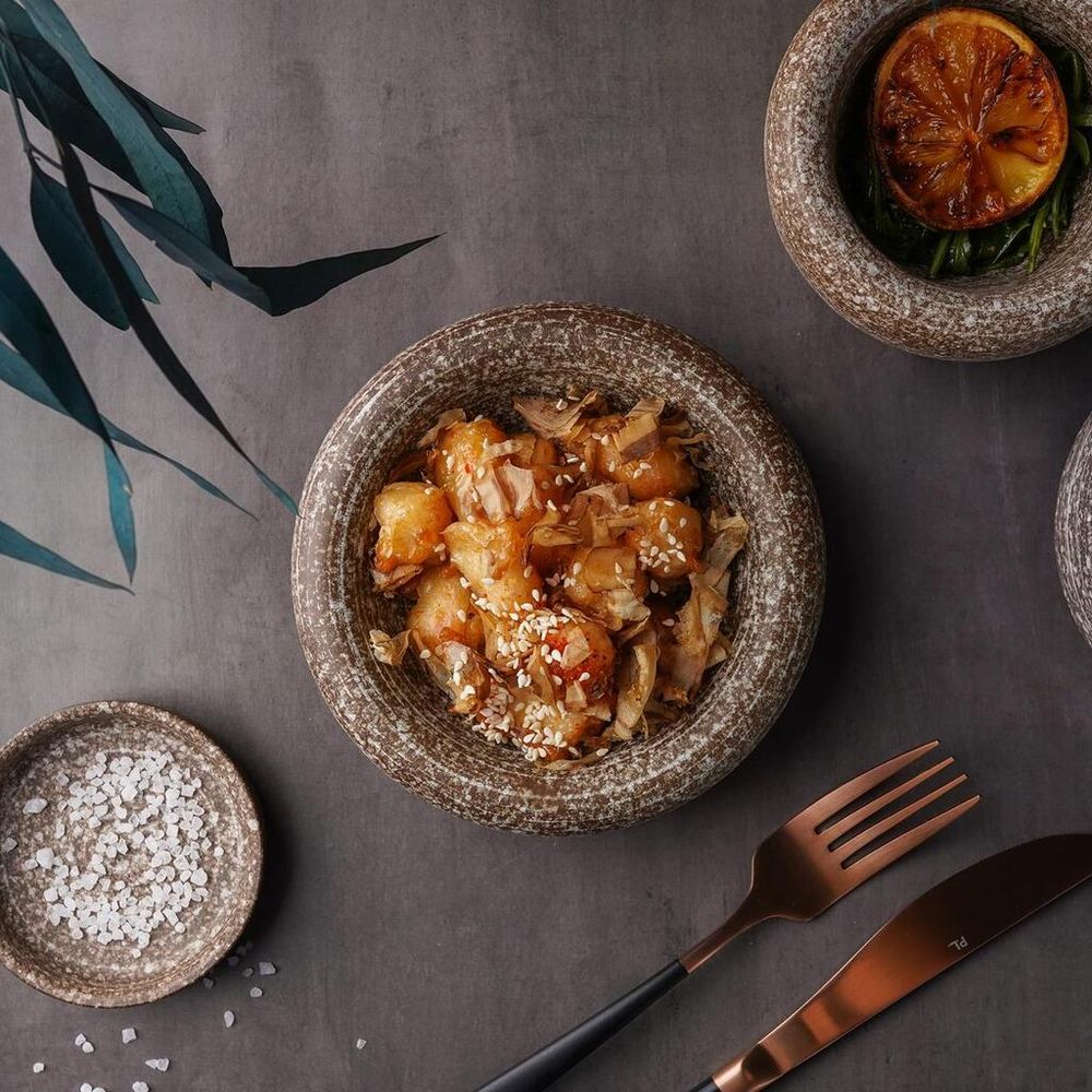 Блюдо круглое d 14,6 см h4,5 см Brown Untouched Taiga P.L. Proff Cuisine [1]