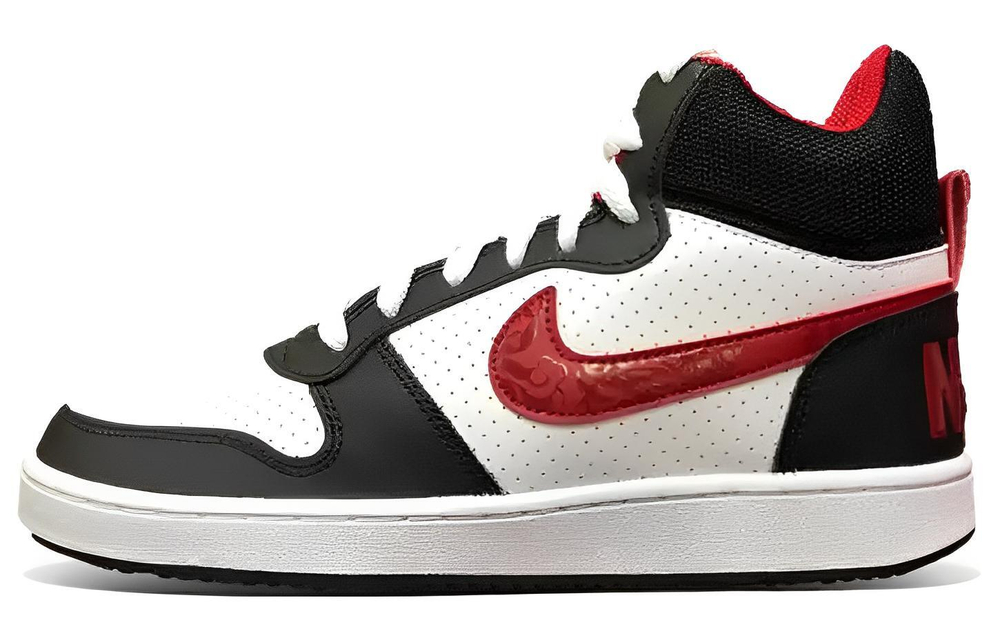 Мужские кроссовки Nike Court Borough Mid 'Black Red' CU2982-061