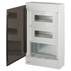 Корпус пластиковый навесной ЭРА MULTIBOX со слаботочным отсеком 24 модуля IP41 белый