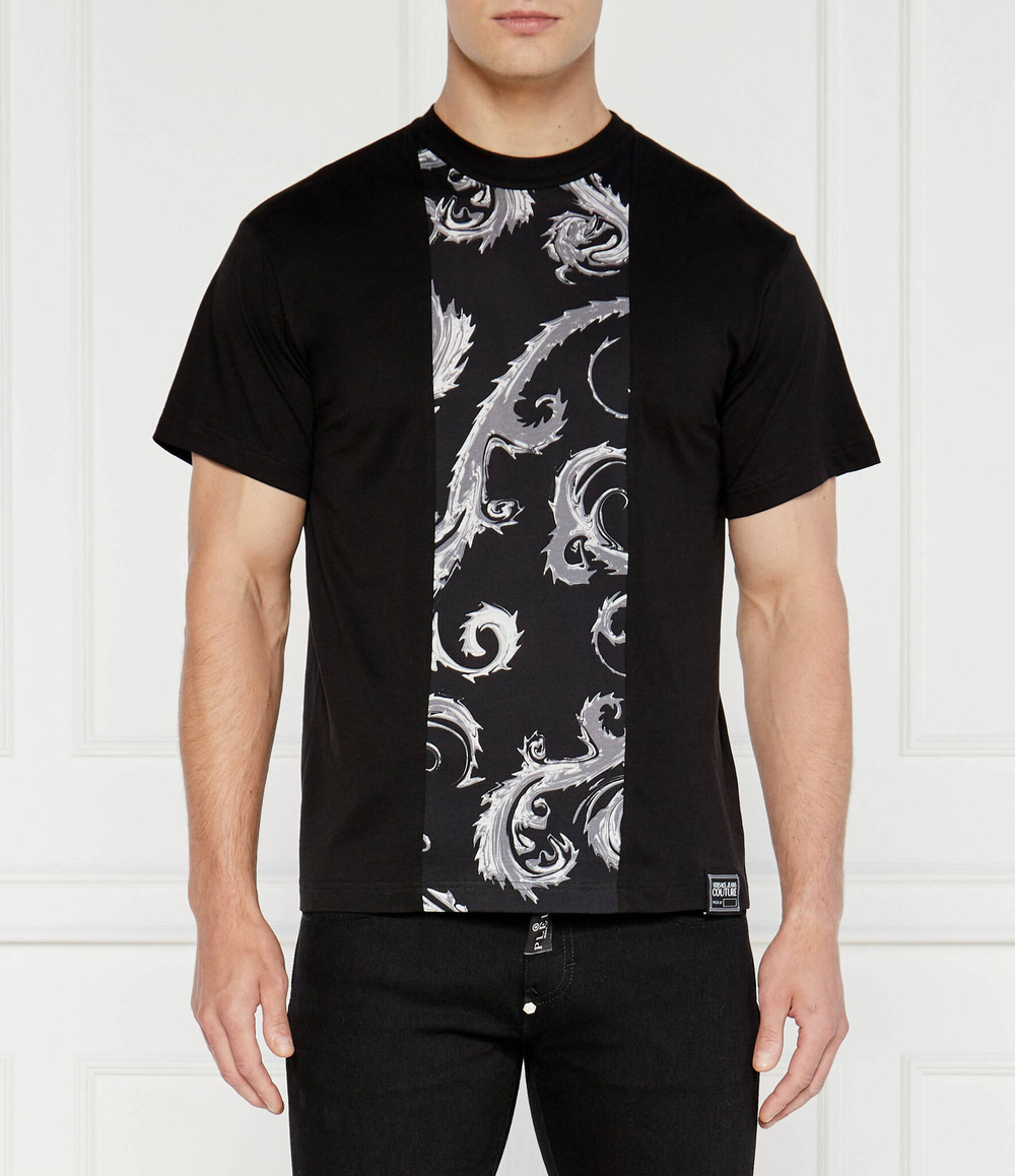 Футболка Versace Jeans Couture - черный(77GAH612JS388)