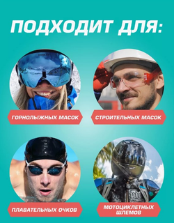 СПРЕЙ ОТ ЗАПОТЕВАНИЯ ОЧКОВ ЛИНЗ И ВИЗОРОВ TREKKO ANTI FOG