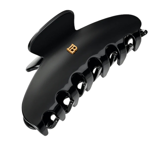 Balmain Hair Couture Заколка-краб черный размер L Рince black