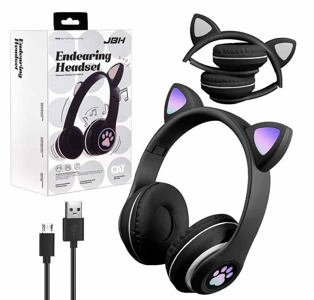 Полноразмерные Bluetooth  наушники Cat STM-28 JBH (черный)
