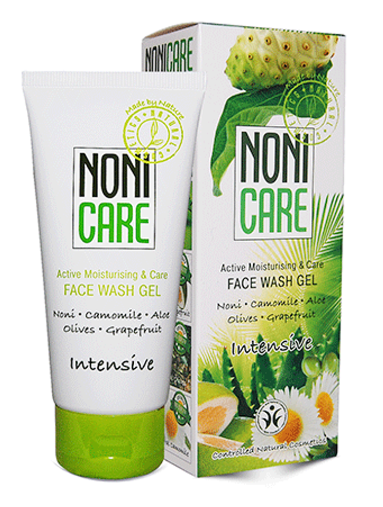 Увлажняющий гель для умывания - Face Wash Gel, 100 мл, NoniCare