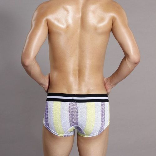 Мужские трусы хипсы GMW White Purple Hips