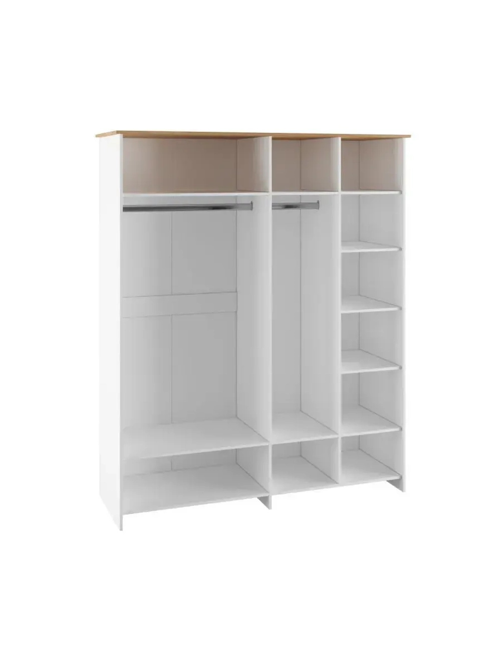 Шкаф для одежды Белый 183;4х52;3х210 см