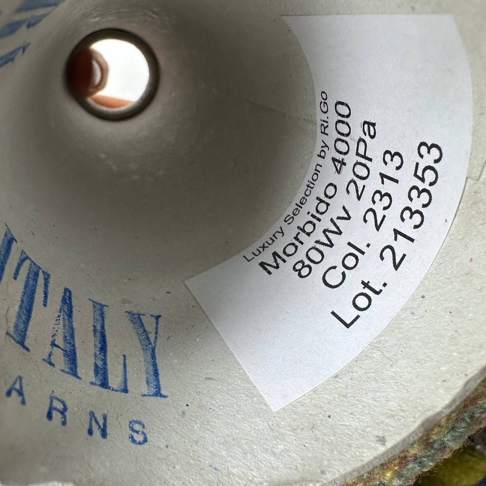 MORBIDO - Luxury Selection by Ri.Go; 80% меринос, 20% п/а; 400м/100гр; col. 2313, цвет: мультиколор; S302