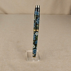 Коллекционная ручка Parker "Ромашки с васильками"-2 с ручной росписью в футляре