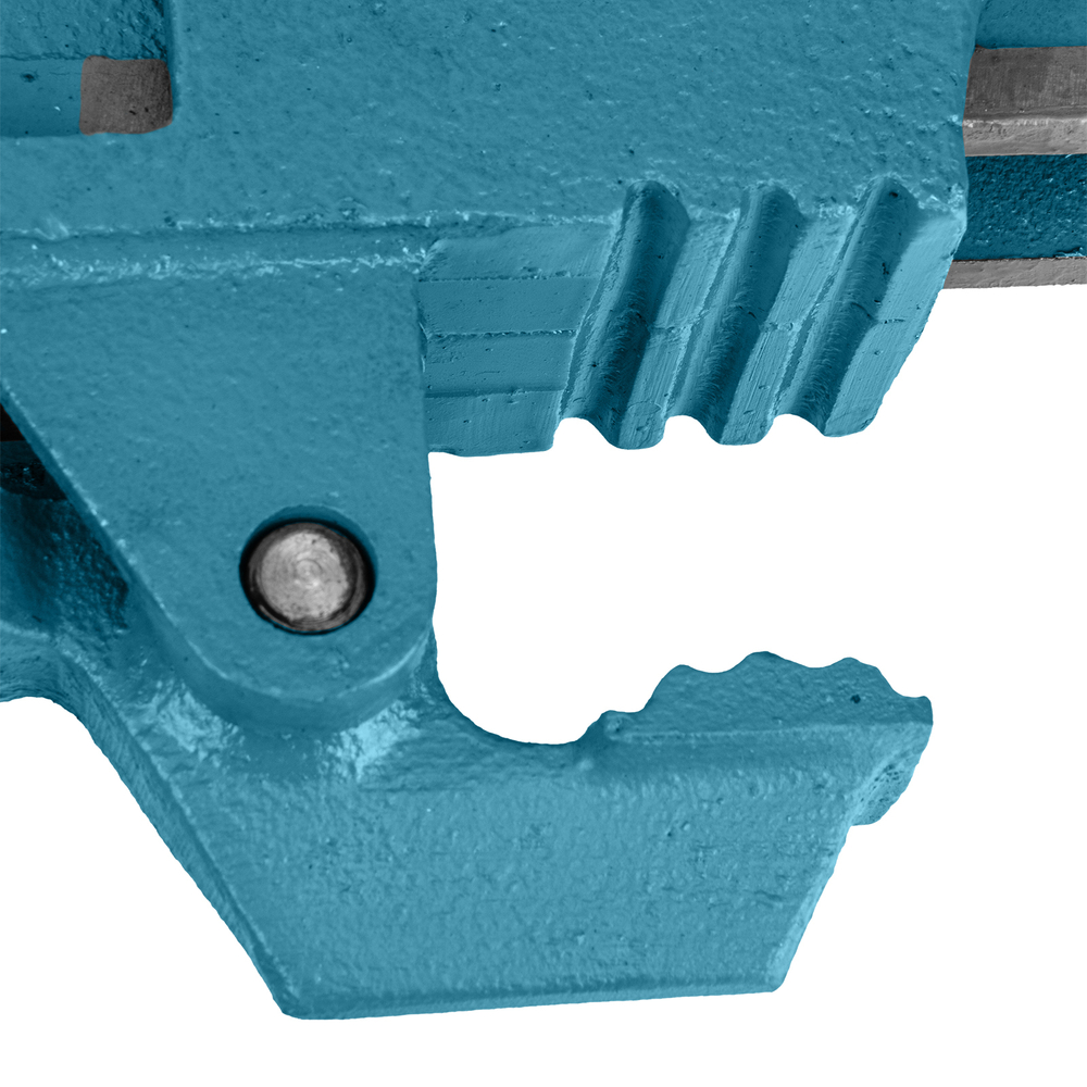 Тиски слесарные, 63 мм, крепление для стола, винтовой зажим (Глазов)