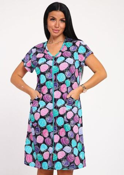 Халат женский "Ингрит К.П" молния (945)