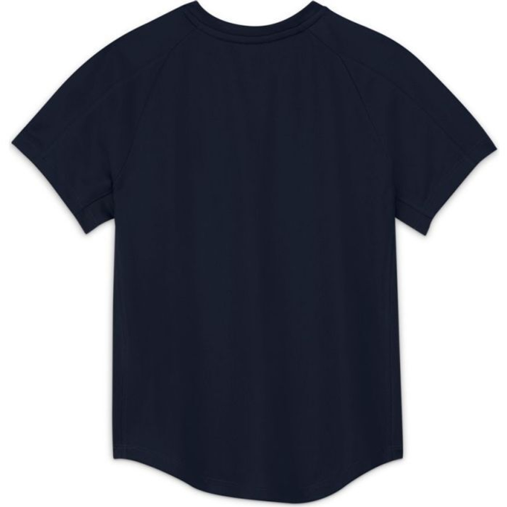 Детская теннисная футболка Nike Court Dri-Fit Victory SS Top B - Black