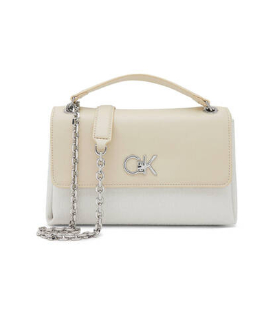 Сумка через плечо Calvin Klein - бежевый(K60K611755)