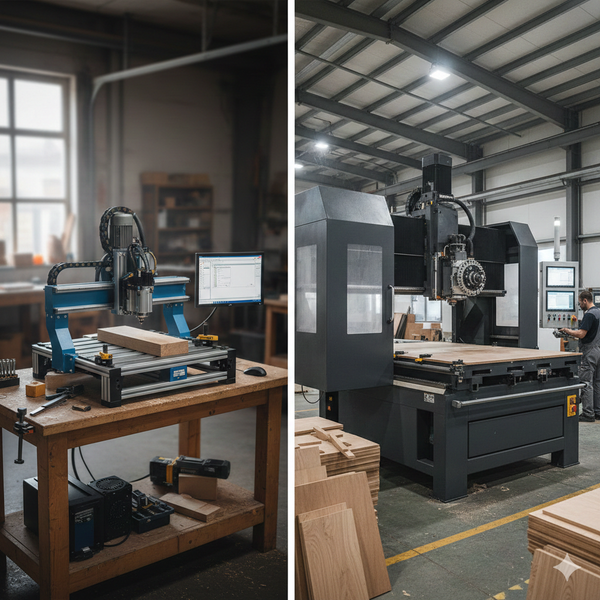 Сравнение настольных и промышленных фрезерных станков с ЧПУ Сравнение настольных и промышленных фрезерных станков с ЧПУ