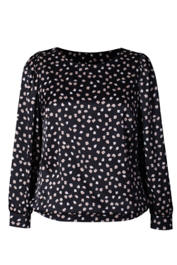 Блузка женская 4204ЛПА, Принт #110Пр094204ЛПА