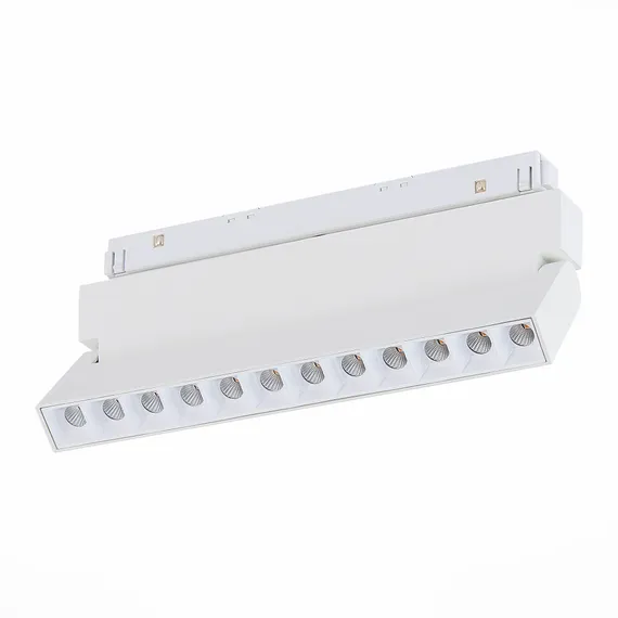 ST364.546.12 Магнитный трековый светильник белый LED 1*12W 4000K 1 009Lm Ra>80 36° IP20 L219xW22xH10 СКАЙЛАЙН 48V