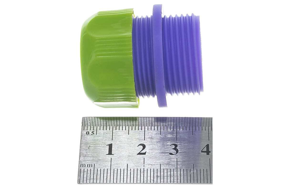 СОЕДИНИТЕЛЬ PALISAD ПЛАСТМАССОВЫЙ ДЛЯ ШЛАНГА 1/2 С ВНЕШНЕЙ РЕЗЬБОЙ 3/4 66145