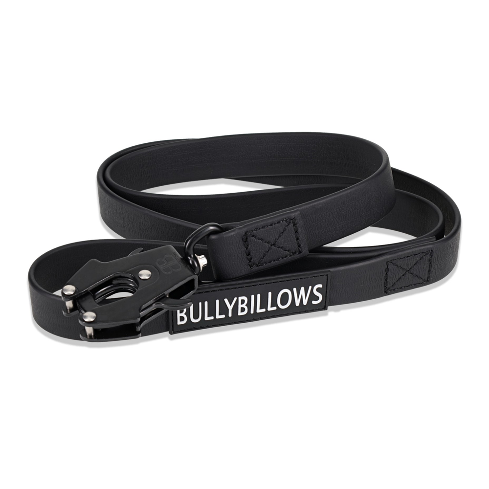 Поводок Billowthane Combat BLACK BullyBillows