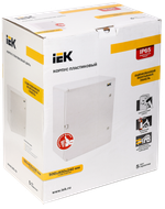 Корпус пластиковый ЩМПп 500х400х240мм УХЛ1 IP65 IEK
