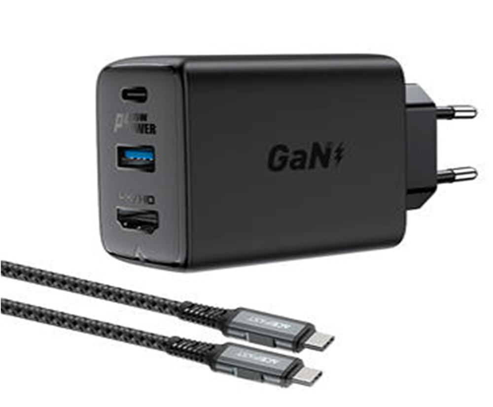 A17 65W GaN multi-function HUB charger set(EU)