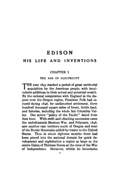 Edison / Эдисон. His Life and Inventions / Его жизнь и изобретения | F. Lewis Dyer