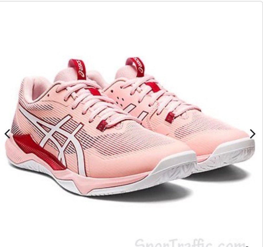 ASICS, GEL-TACTIC, Handball, FROSTED ROSE/WHITE, WOMEN, US 6/ EUR 37/ UK 4