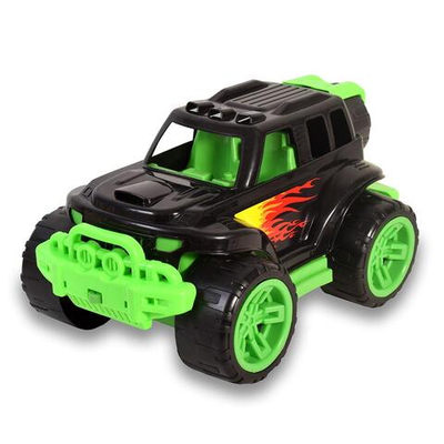 Пластмассовая игрушечная машина "Джип новый" (41*25*23 см), сетка