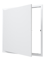 Люк ревизионный LN фланец 400х400 нажимной 427х427 пластик EVECS