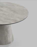 Стол круглый Стивенсон D120 столешница HPL метрополитан