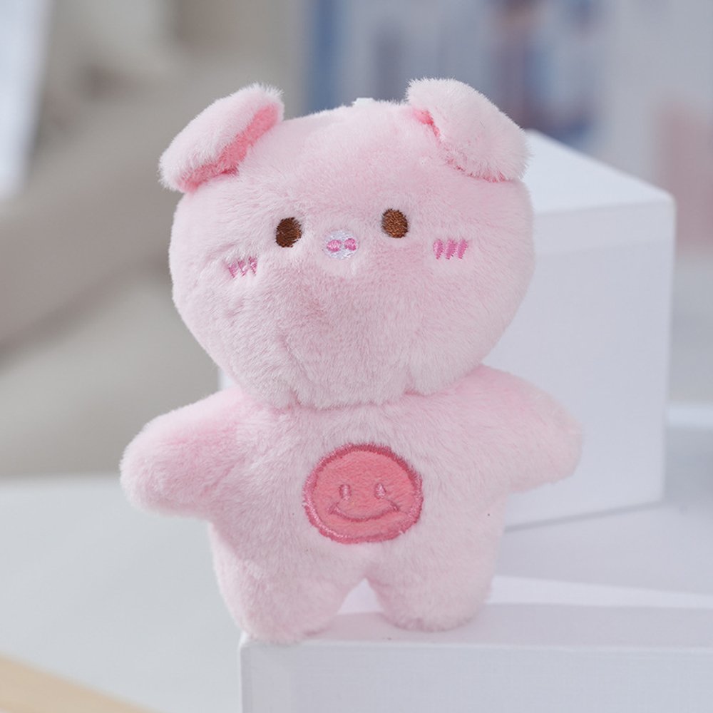 Мягкий брелок "Зверьки-улыбашки"