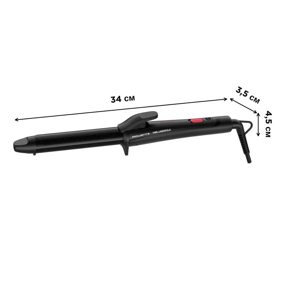Щипцы для завивки Rowenta Karl Lagerfeld CF321LF0