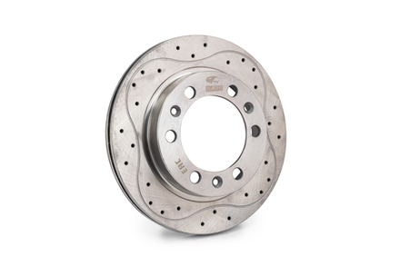 Диск тормозной УАЗ Профи перфорированный вентилируемый