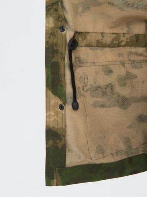 Костюм летний Крафт ткань Смесовая цвет Малахит