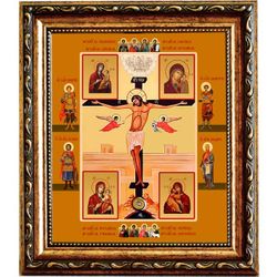 Победительная икона с мощевиком