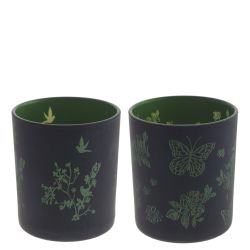 GAEM Подсвечник, L9 W9 H10 см, 2в.