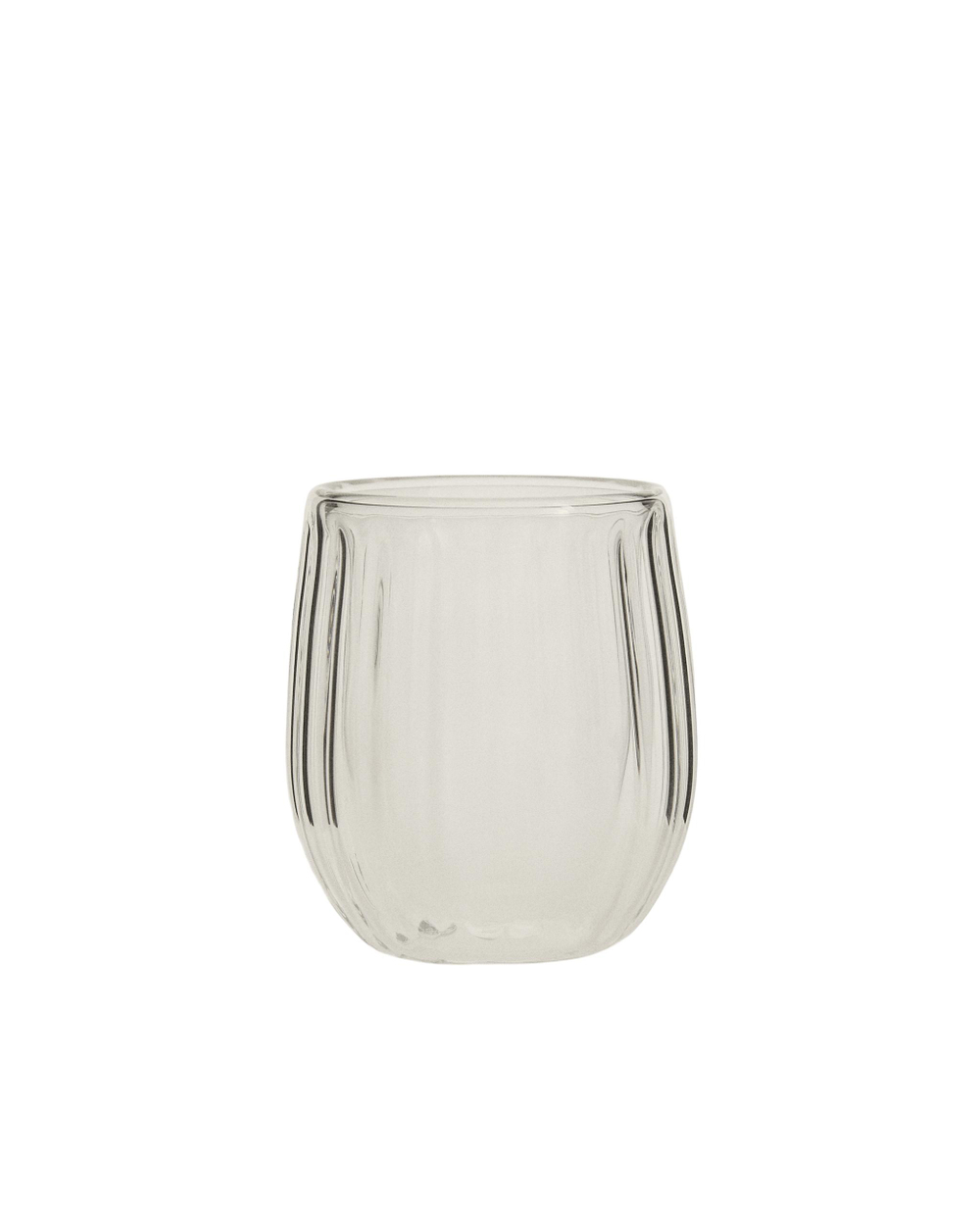 Zara Home стакан из боросиликатного стекла, цвет прозрачный, 6.7 см · 8208/400