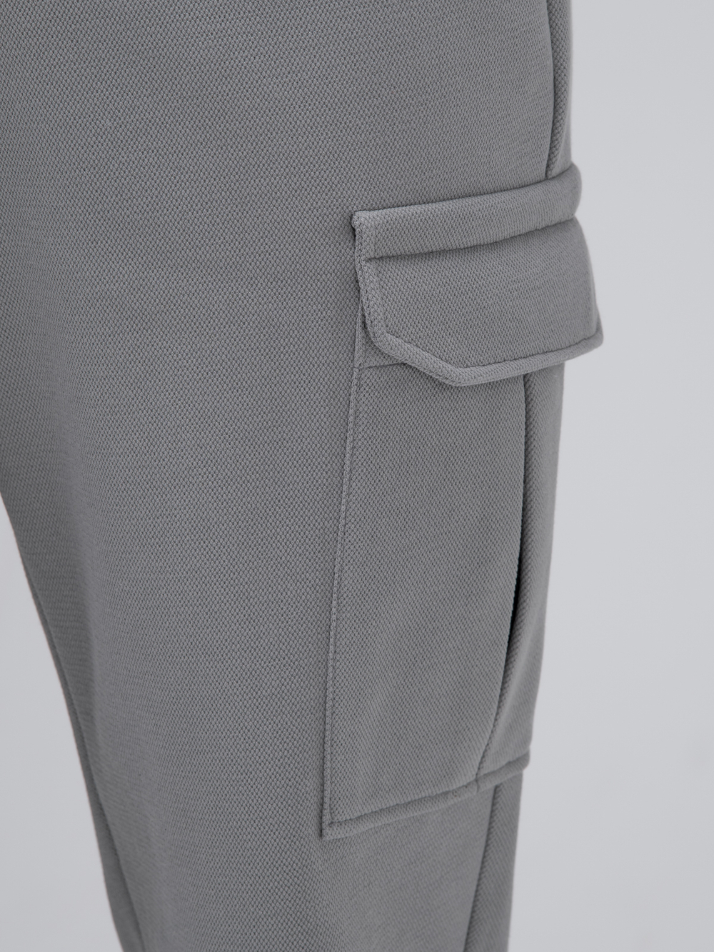 Джоггеры карго теплые.Грей