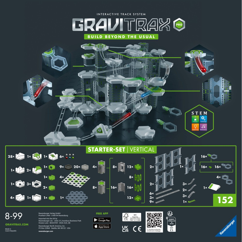Ravensburger - GraviTrax PRO Начальный набор 224265