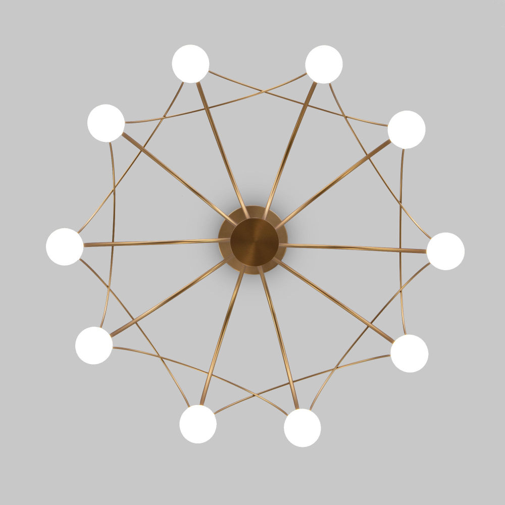 Подвесной светодиодный светильник Eurosvet Ragno 90030/10