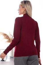 Водолазка Осенняя история (бордовая) Б14542-20М LT Collection
