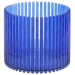 Кашпо для цветов пластиковое 1,8л d-14см «Шарм» синий