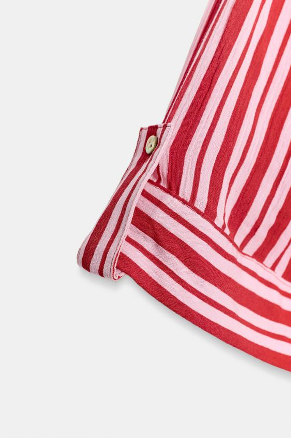 ZARA РУБАШКА СВОБОДНОГО КРОЯ В ПОЛОСКУ, РАЗНОЦВЕТНЫЙ