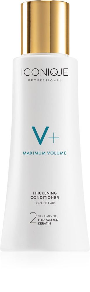 ICONIQUE Professional V+ Maximum volume Thickening Conditioner - кондиционер, придающий объем тонким волосам /   100  ml  / GTIN 8059300536629