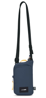 Сумка антивор Pacsafe GO Tech Crossbody, синий, 0,2 л.