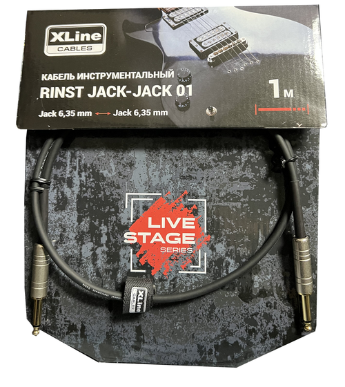 XLINE Cables RINST JACK-JACK 01 Кабель инструментальный
