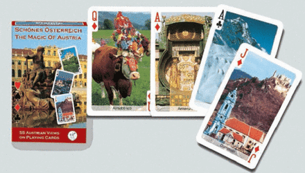 1474 Коллекционные карты "Волшебство Австрии"