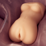 Телесный мастурбатор 12см в виде женской фигурки ToyFa Basic 963032