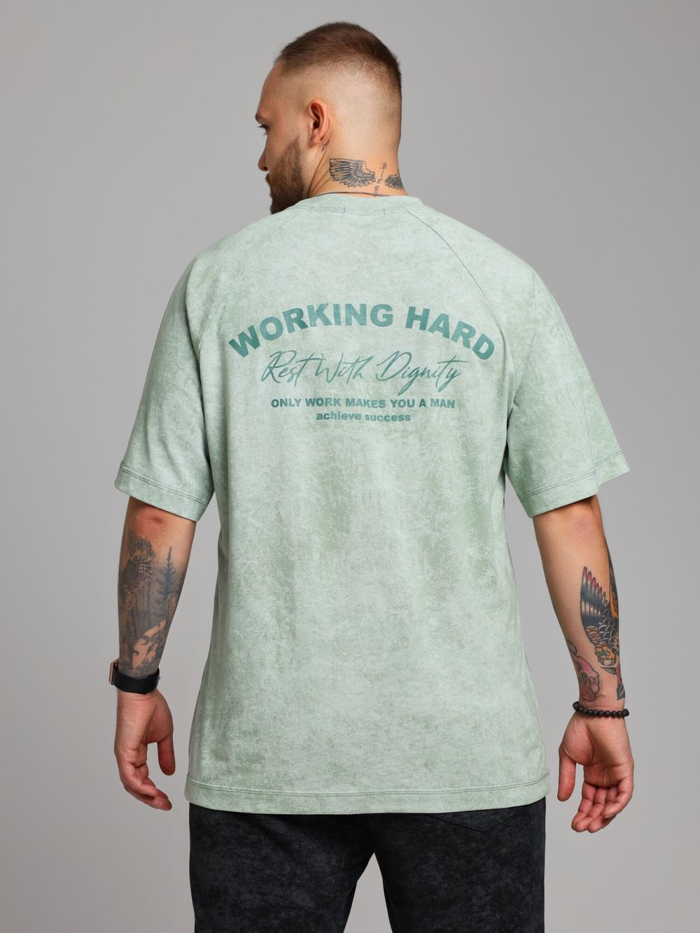 Фуфайка (футболка) мужская Сидней-5 Виотекс ФИСТАШКОВЫЙ