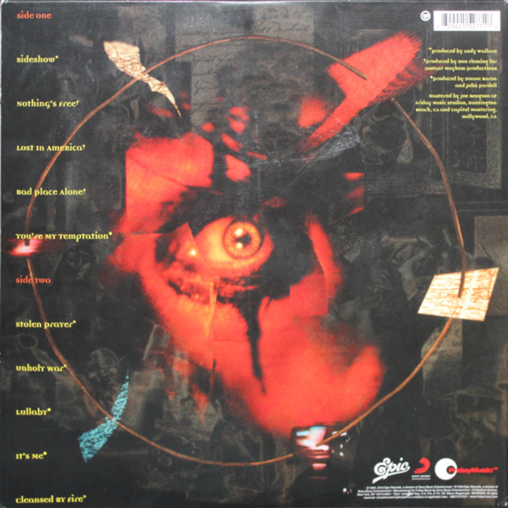 Alice Cooper / The Last Temptation (Coloured Vinyl)(LP)