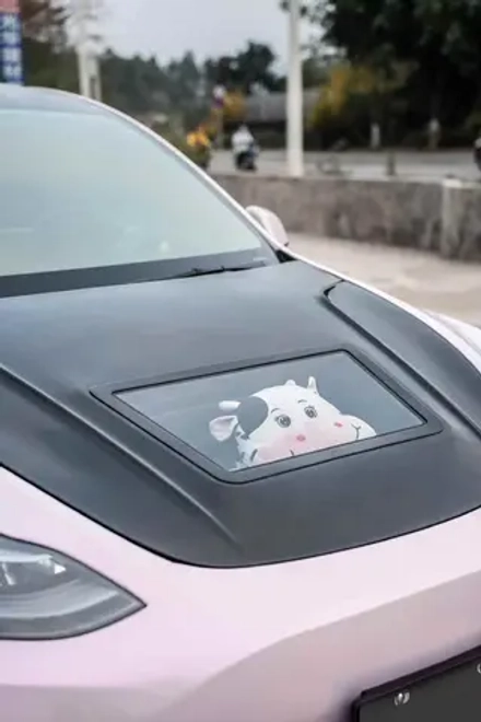 Карбоновый капот для Tesla Model Y 2020+ тесла У накладка на капот