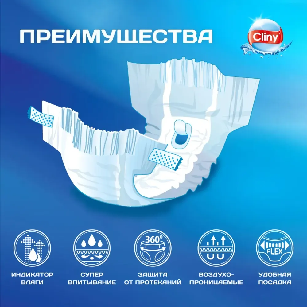 Подгузники для кошек и собак Cliny, 2-4 кг, размер XS (11шт) Подгузники для кошек и собак Cliny, 2-4 кг, размер XS (11шт)
